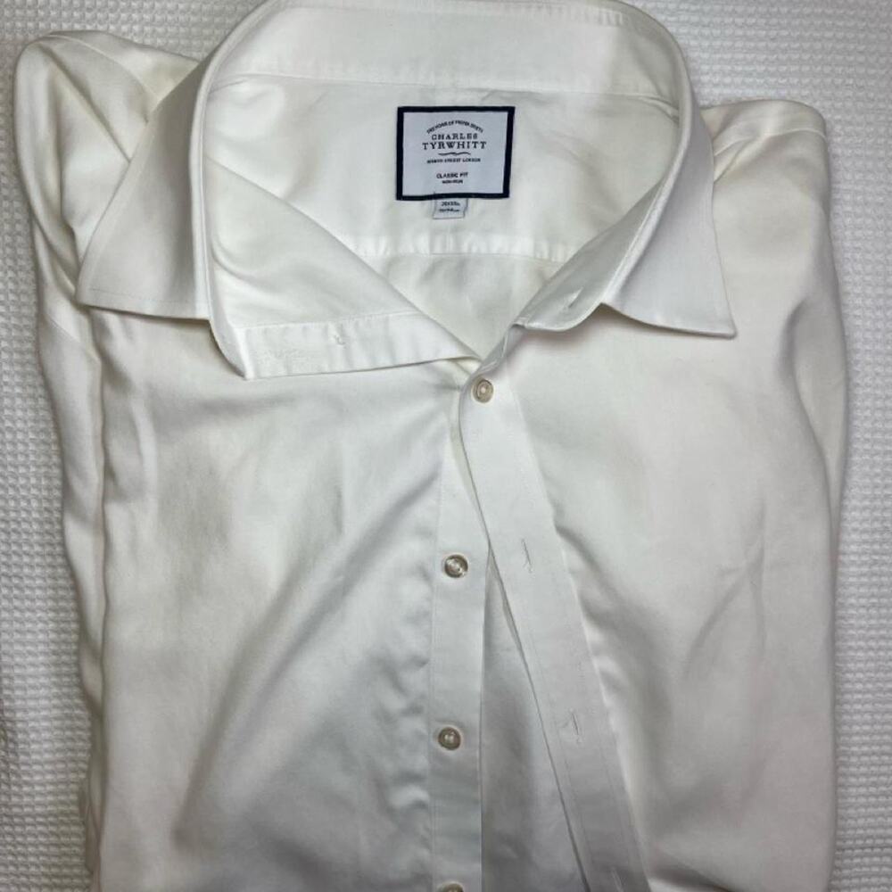 Gorgeous white button up shirt from
